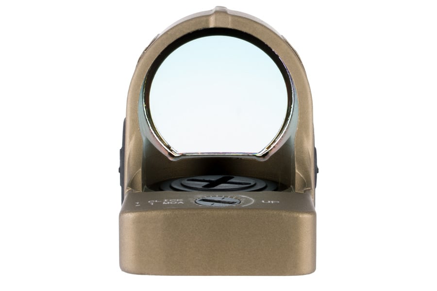 TRIJICON SRO Red Dot Sight MOA with Adjustable LED Coyote Brown Anodiz